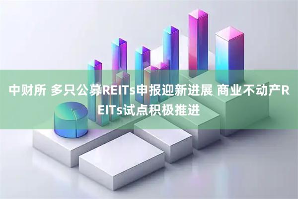 中财所 多只公募REITs申报迎新进展 商业不动产REITs试点积极推进
